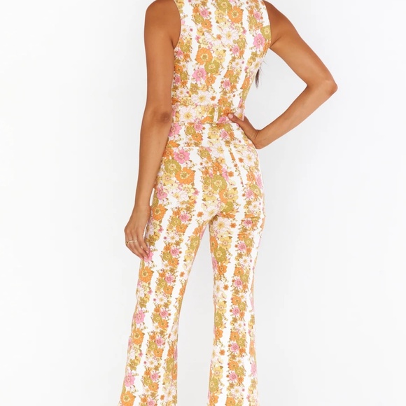 Show Me Your MuMu - Flower Jumpsuit - Picture 3 of 5
